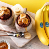 Mug cake muffin met Chiquita-banaan