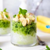 Gezonde komkommergranita met Chiquita-banaan en munt