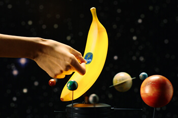 De Chiquita bananenzonkomeet heeft goud gekregen! 