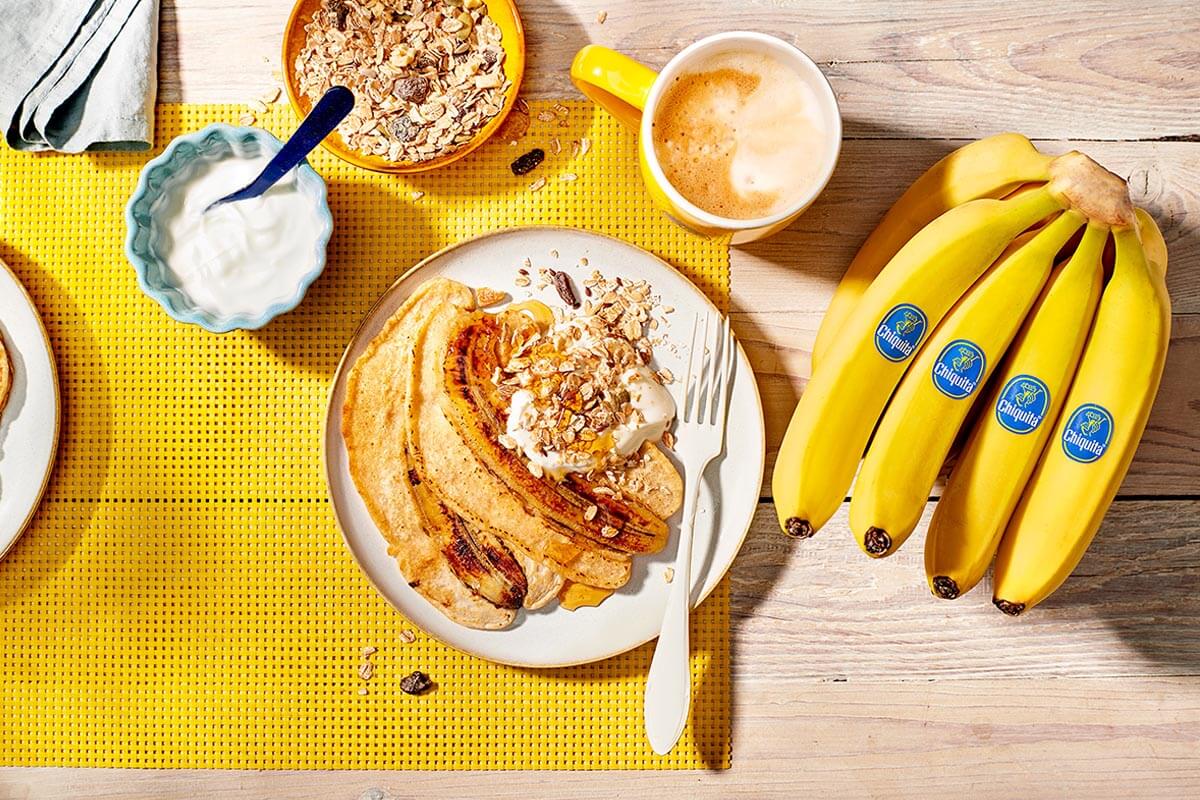 Chiquita-bananenbrood-pannenkoekjes