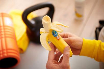 Houd je lichaam en geest gezond met Chiquita-fitnessstickers