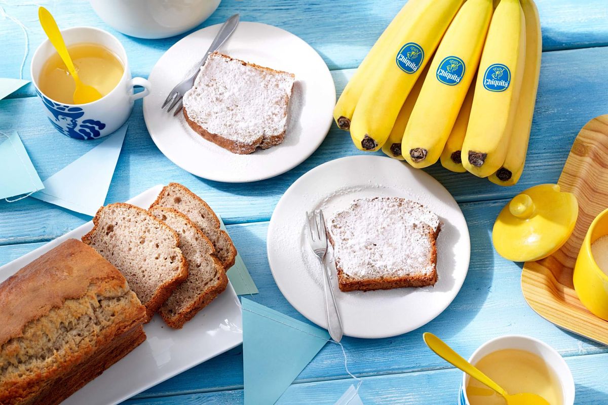 Klassiek theebrood met Chiquita banaan
