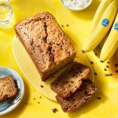 Bananenbrood met stukjes chocolade van Chiquita