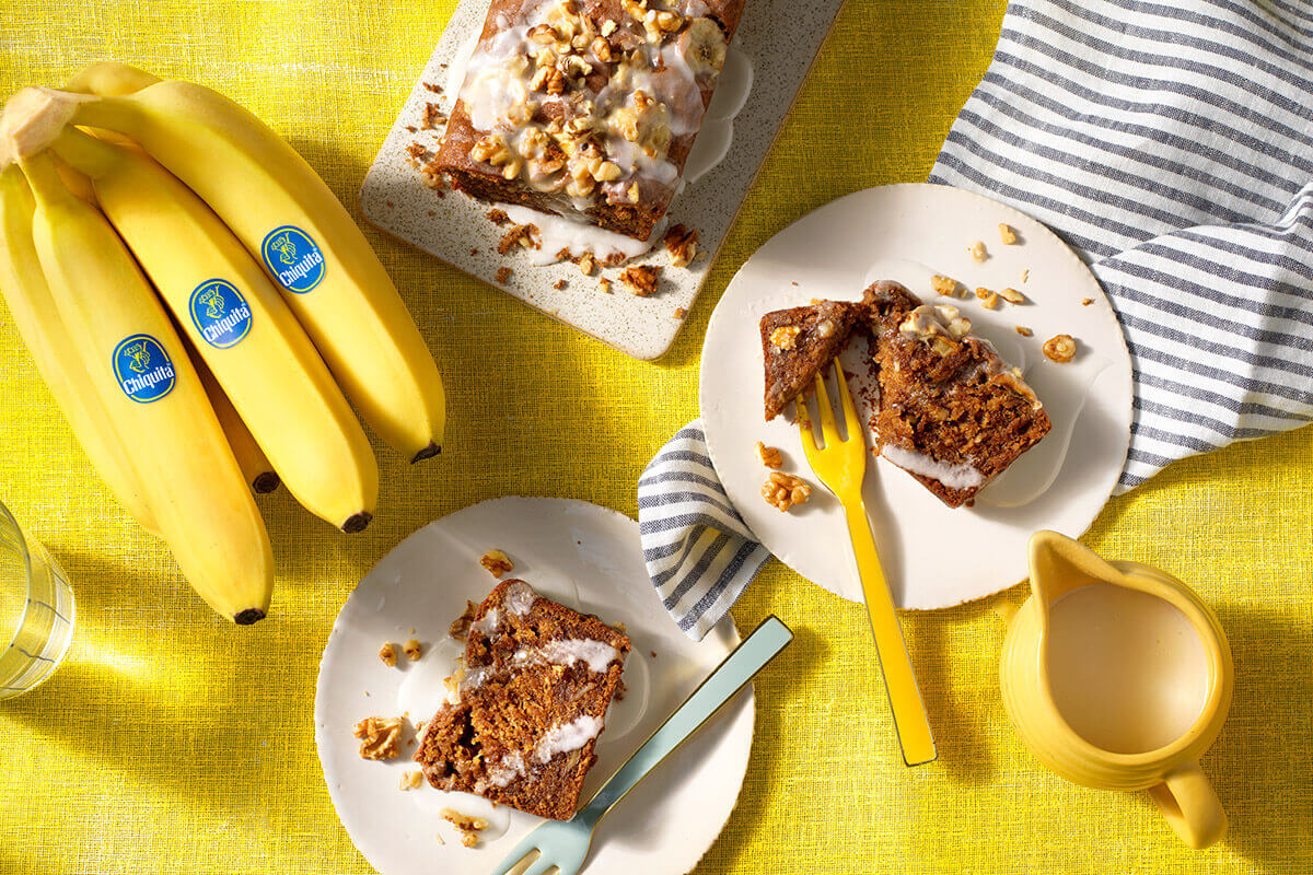 Bananenbrood zonder eieren van Chiquita