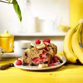 Glutenvrij bananenbrood van Chiquita