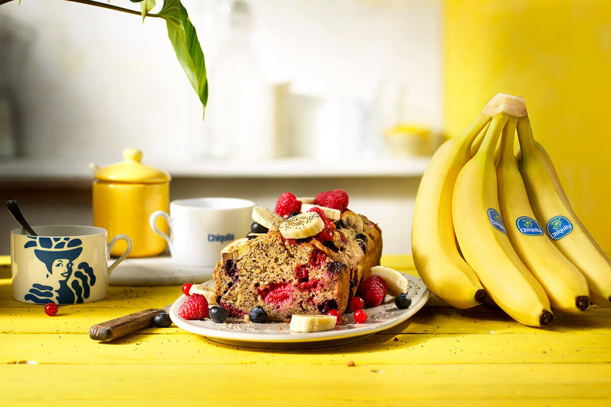 Glutenvrij bananenbrood van Chiquita