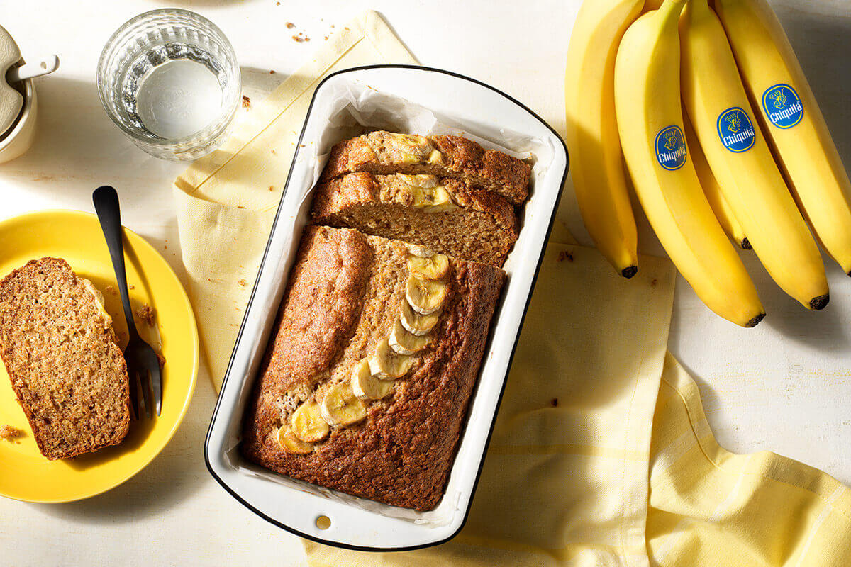 Suikervrij bananenbrood van Chiquita