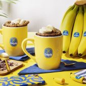 Chiquita-bananencake in een mok
