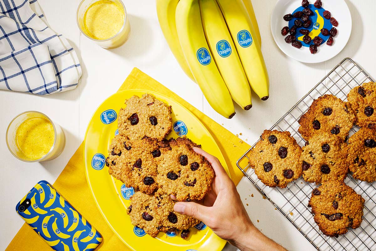 Bananen-ontbijtkoekjes van Chiquita