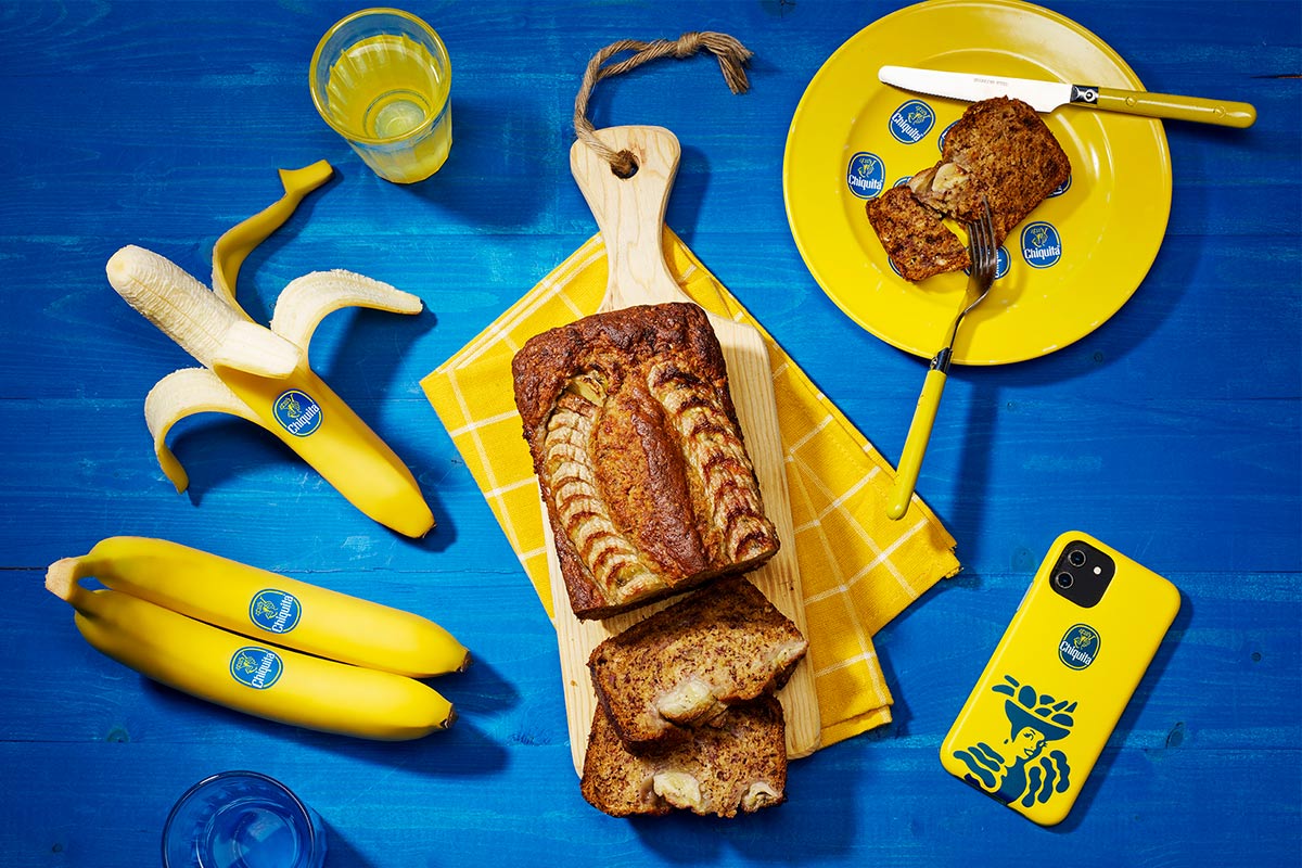 Veganistisch bananenbrood van Chiquita