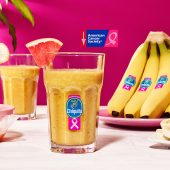 Smoothie met grapefruit, gember en Chiquita bananen