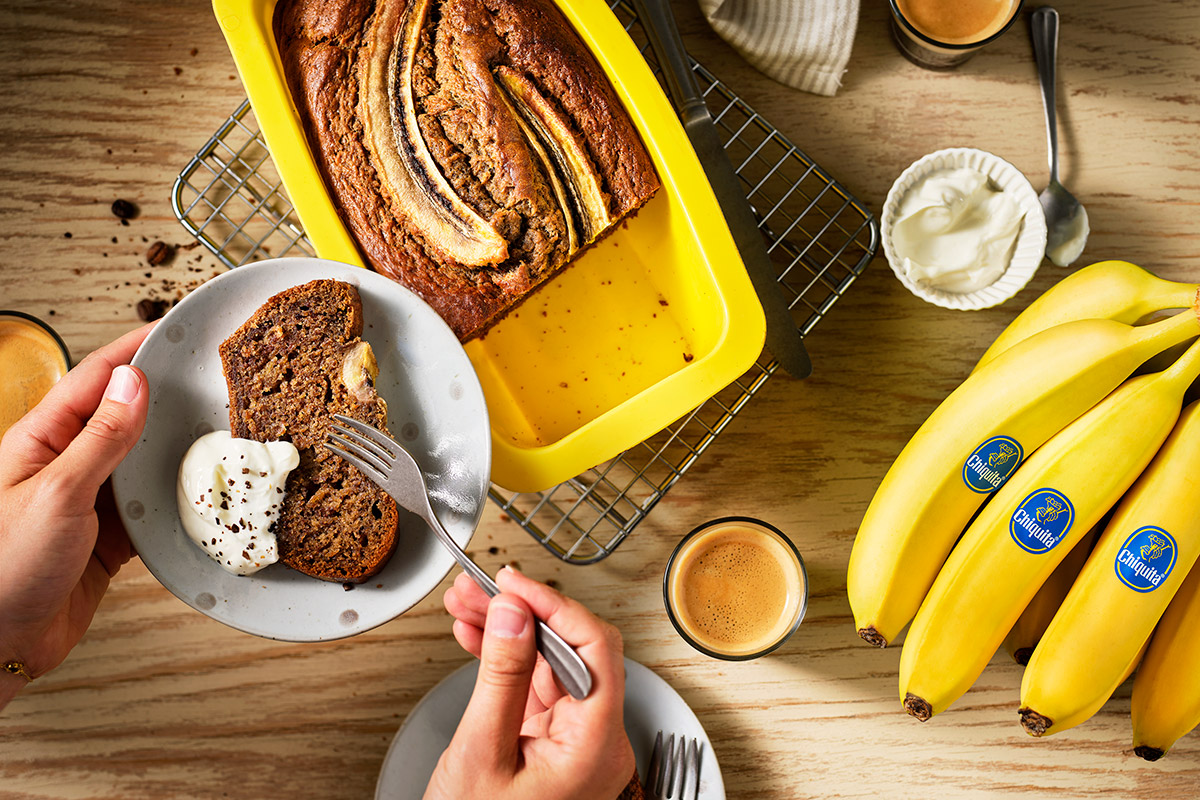 Bananenbrood koffie cake