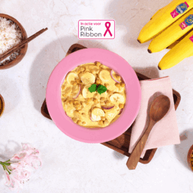 Chiquita banaan en kikkererwtencurry
