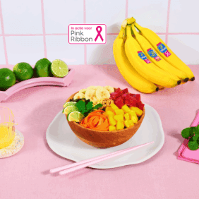 Tropische bowl met Chiquita banaan
