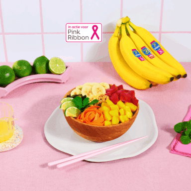 Tropische bowl met Chiquita banaan