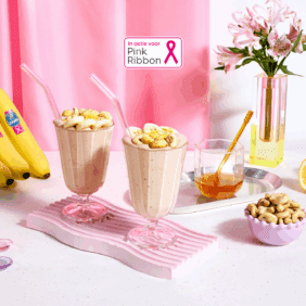 Chiquita banaan en cashewshake met citroen