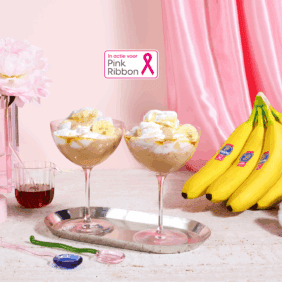 Plantaardige mousse van Chiquita banaan