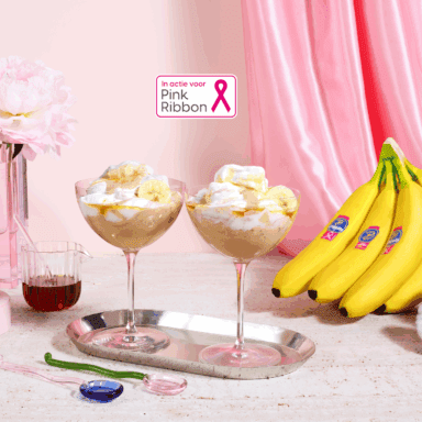 Plantaardige mousse van Chiquita banaan