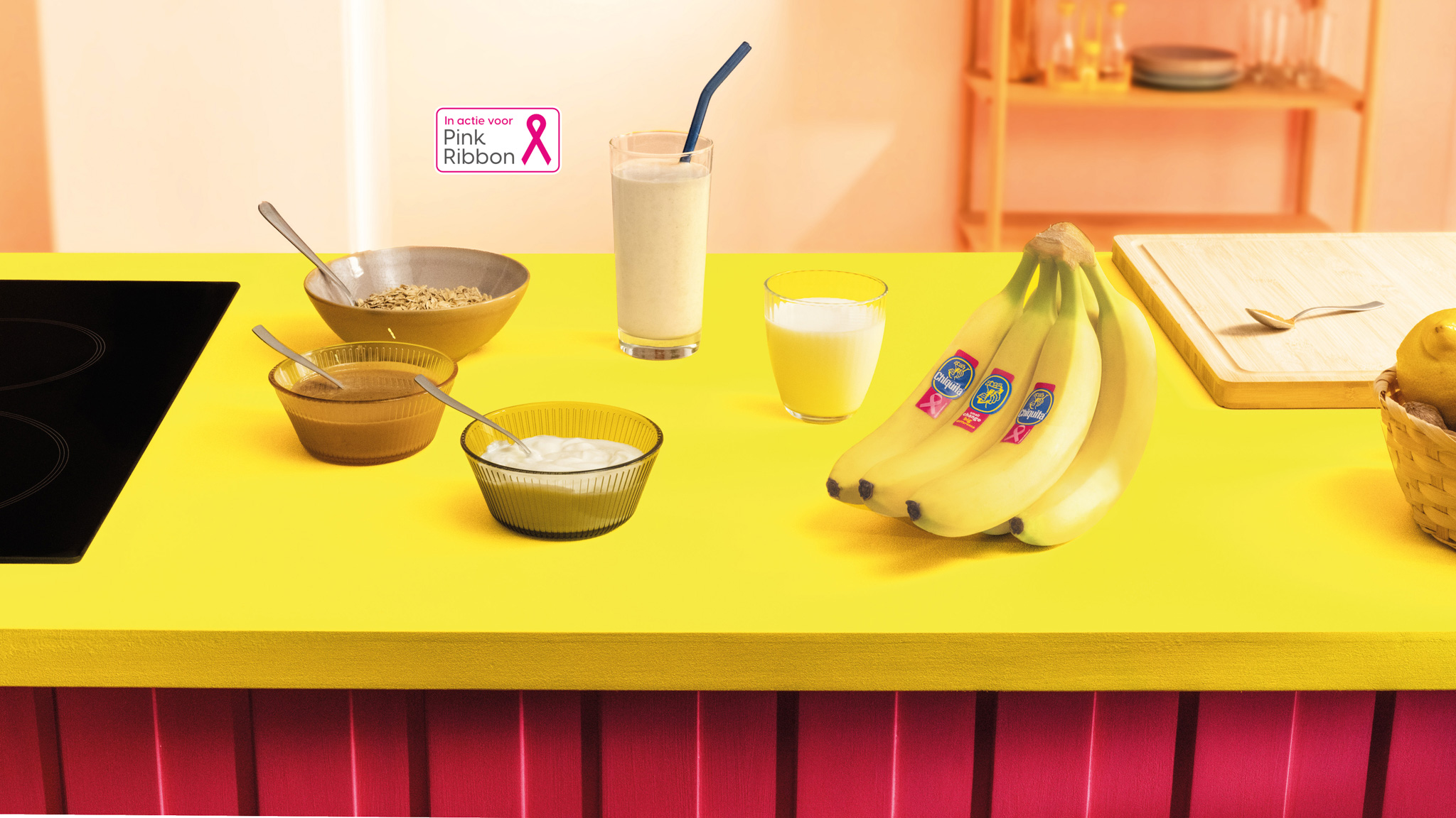 Chiquita Banaan, Yoghurt & Pindakaas Smoothie
