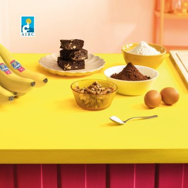 Chiquita Banana & Brownies met Ongezoete Cacao